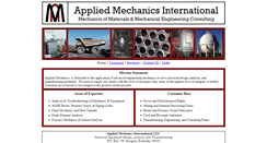 Desktop Screenshot of apmechco.com
